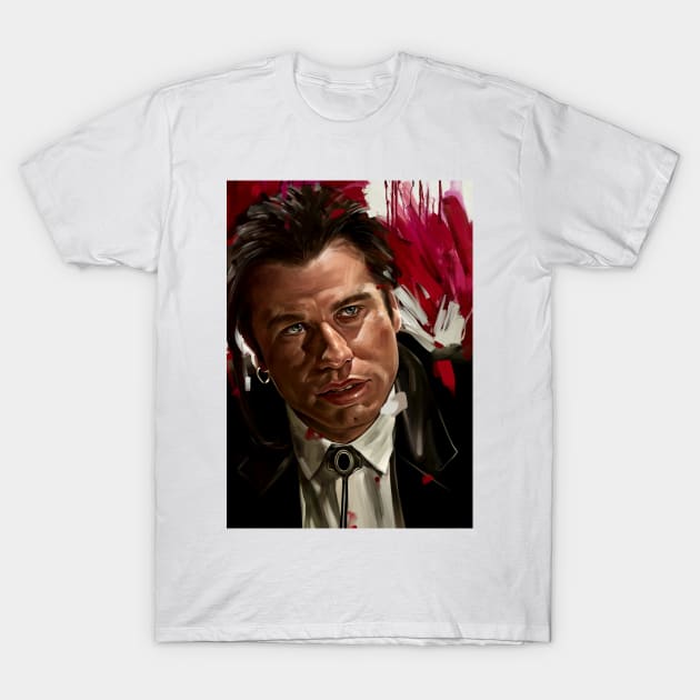 Vincent Vega T-Shirt by dmitryb1